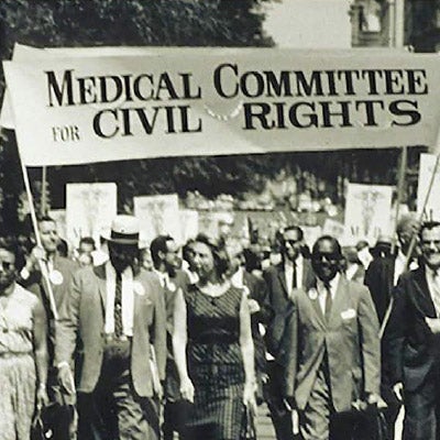 Medical Committee for Civil Rights march